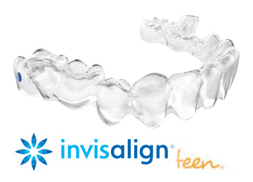 Invisalign-teen - transparente Schiene für Jugendliche