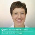 Jameda Qualitätszertifikat Dr. Karin Grupp Pforzheim